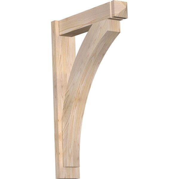Ekena Millwork Thorton Arts & Crafts Smooth Outlooker, Douglas Fir, 5 1/2"W x 24"D x 36"H OUT06X24X36THR03SDF - main